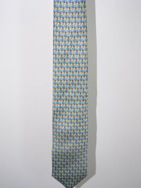 Peter Blair Green Elephant Tie